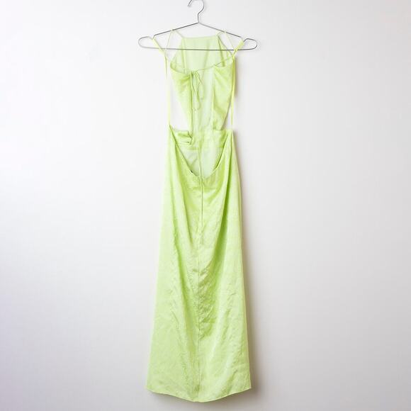Ronny Kobo Collective Satin Cutout Dress (Size 8) - Picture 3 of 8